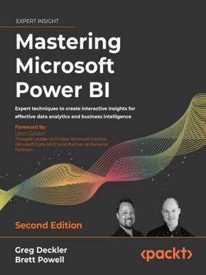 cover image of Mastering Microsoft Power BI